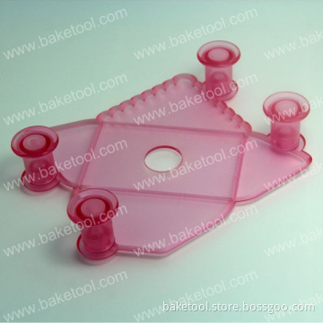 Transparent Celebration Envelope Press Mold in pink for Cake Decoration
